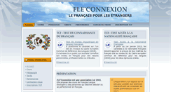 Desktop Screenshot of fle-connexion.com